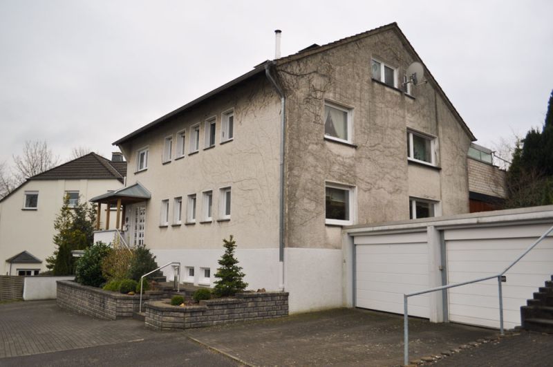 Vorher-Ansicht einer Hausfassade