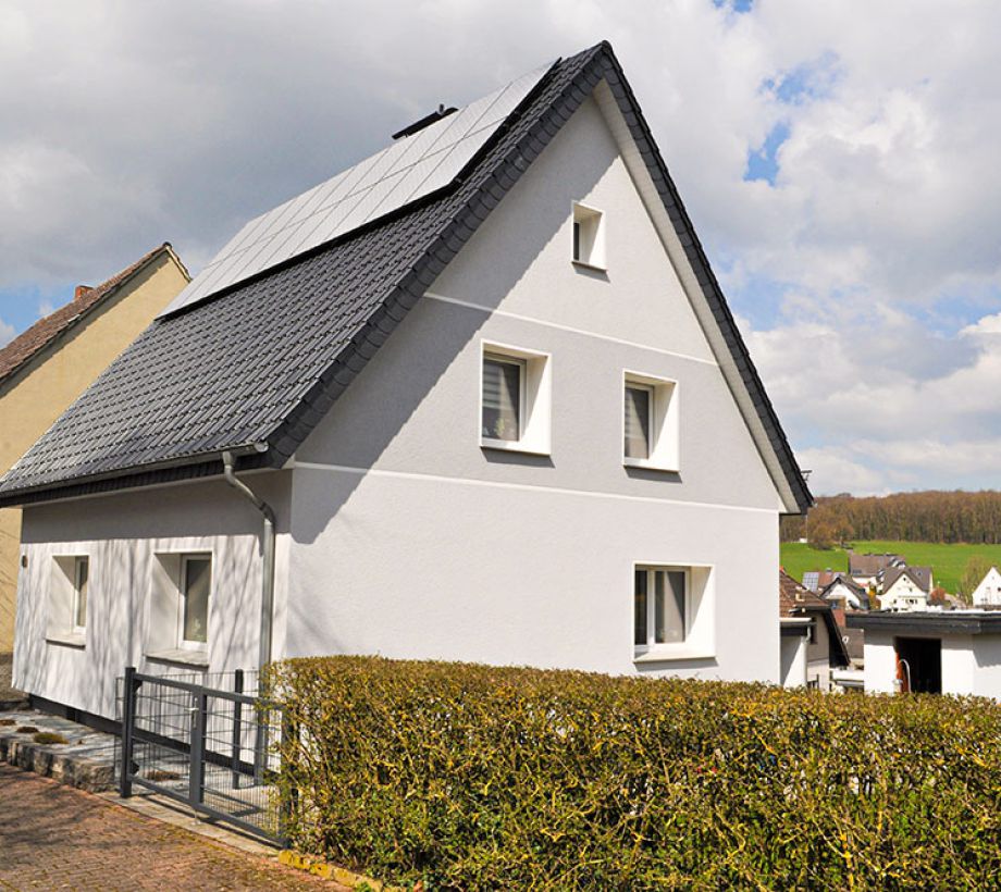 Nachher-Ansicht einer Hausfassade